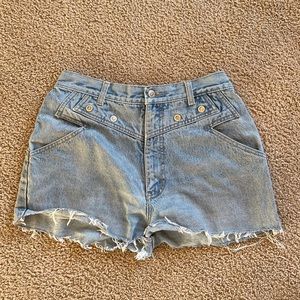 29” Waist Vintage Lawman Shorts